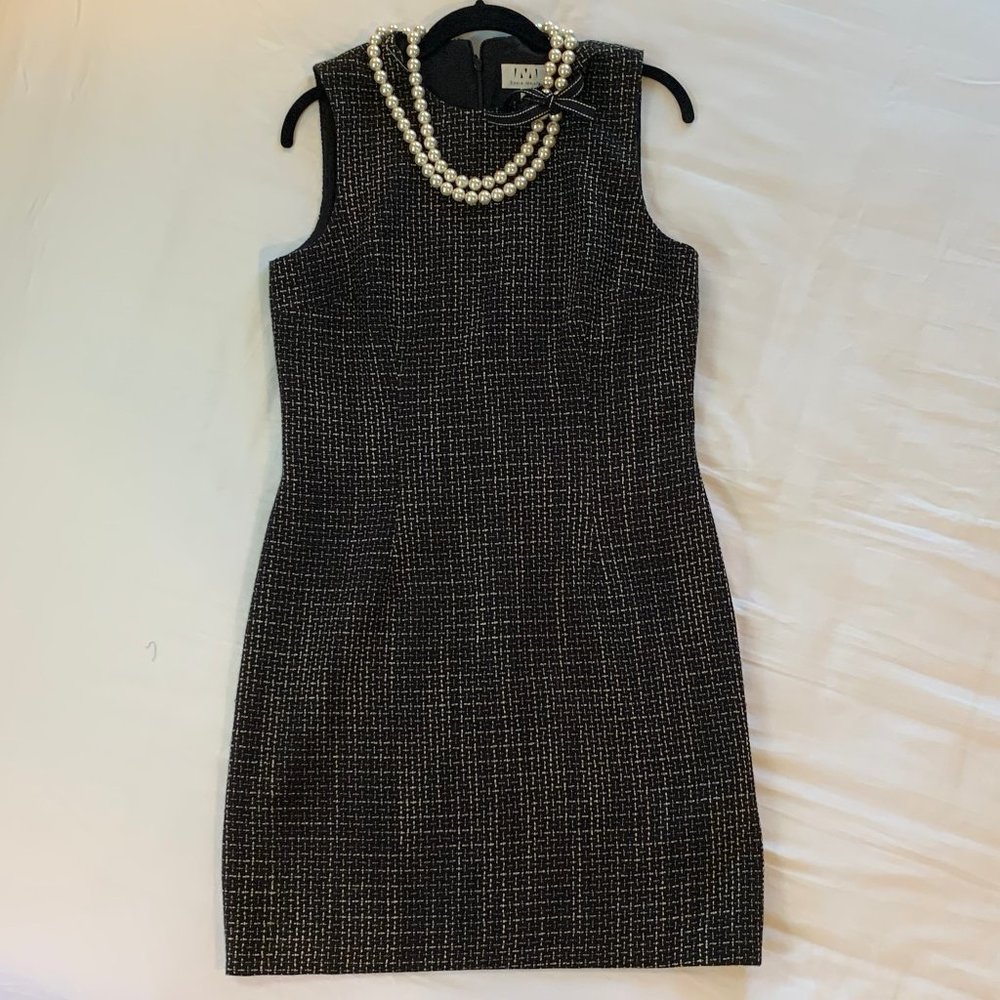 David Meister Classic Tweed Dress Size (12)